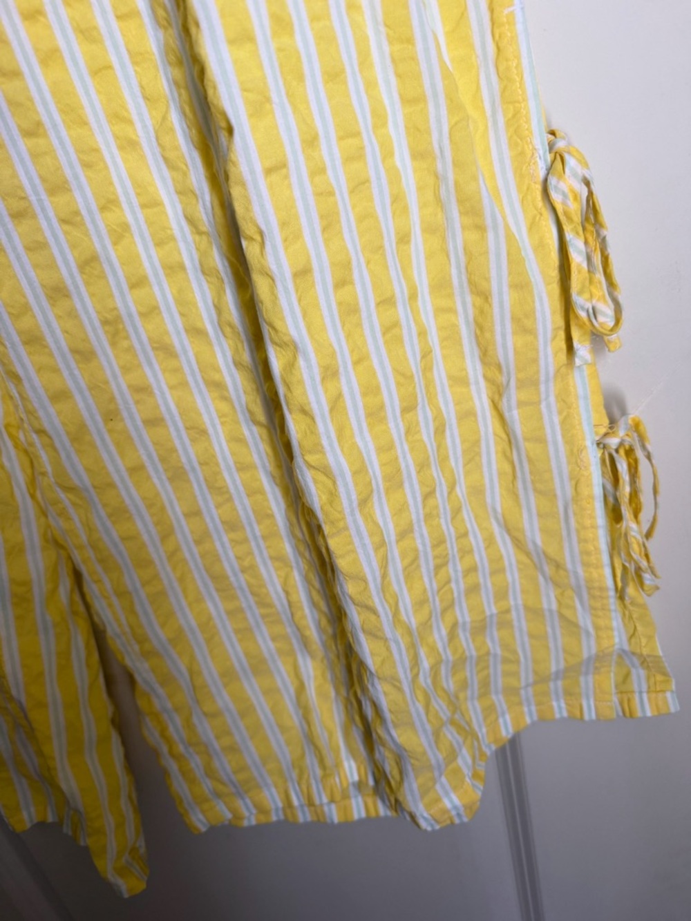 NWT Aerie Off-Duty Seersucker Side Tie Trouser PJ XL longwear casual cottonmodal - Picture 5 of 13